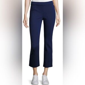 Tory Burch Stacey Ponte Cropped Pants Navy‎ Size 4